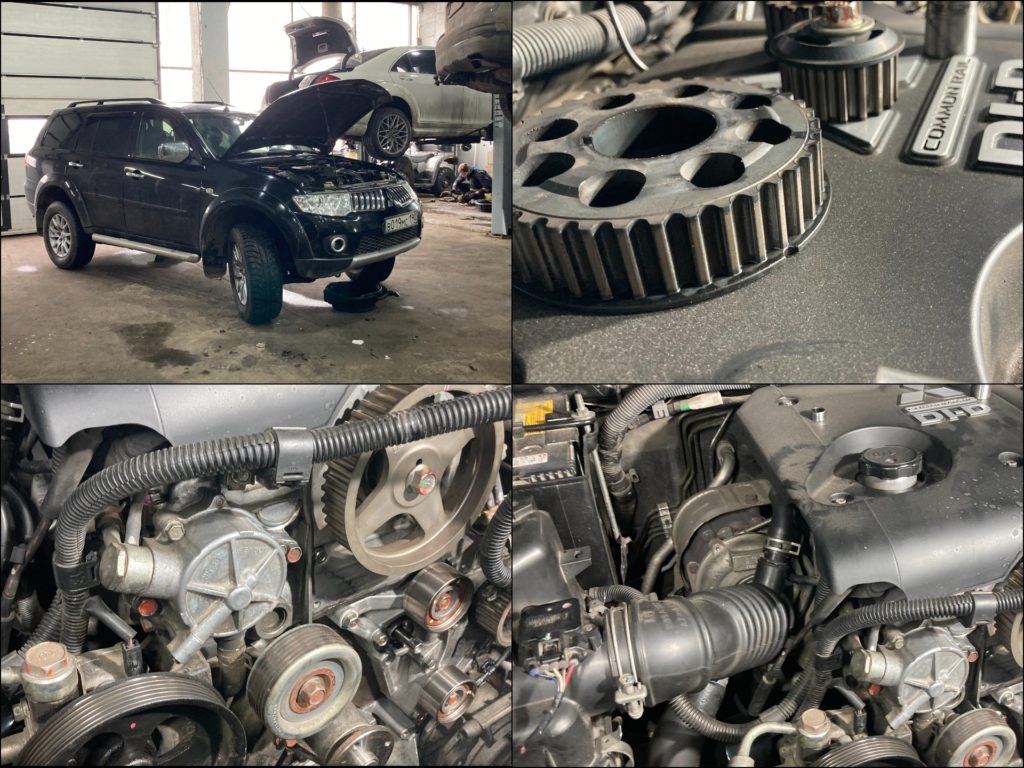 Замена ремня ГРМ Mitsubishi Pajero в Москве – Автотехцентр Pajero Repair
