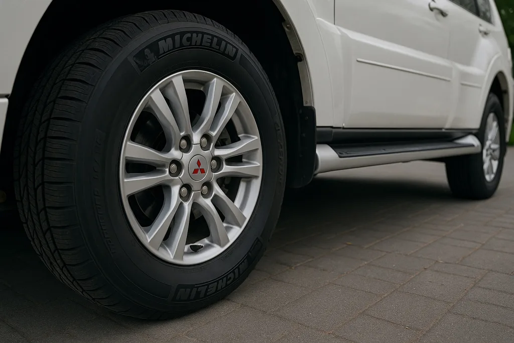 выбор колес и резины itsubishi pajero