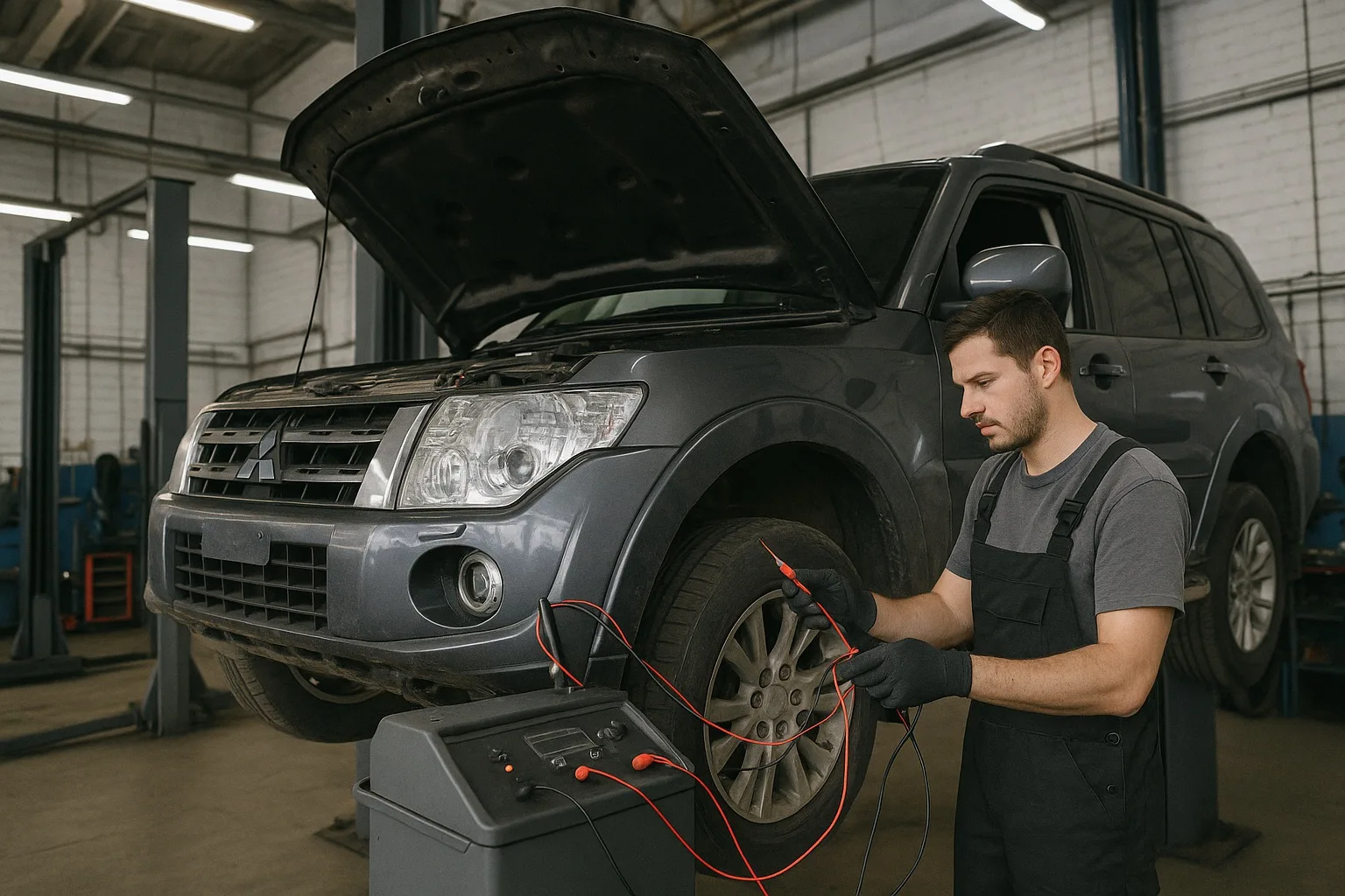 ремонт электрики mitsubishi pajero 3