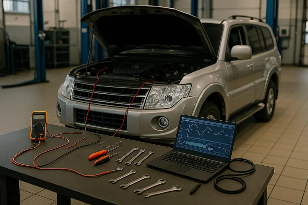 Диагностика и ремонт электрооборудования Mitsubishi Pajero: типичные неисправности и решения