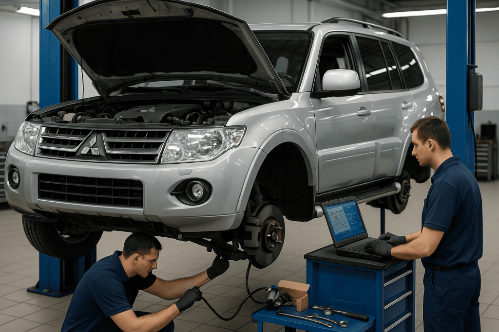 Проблемы с системами ABS и ESP в Mitsubishi Pajero: диагностика и ремонт модулей
