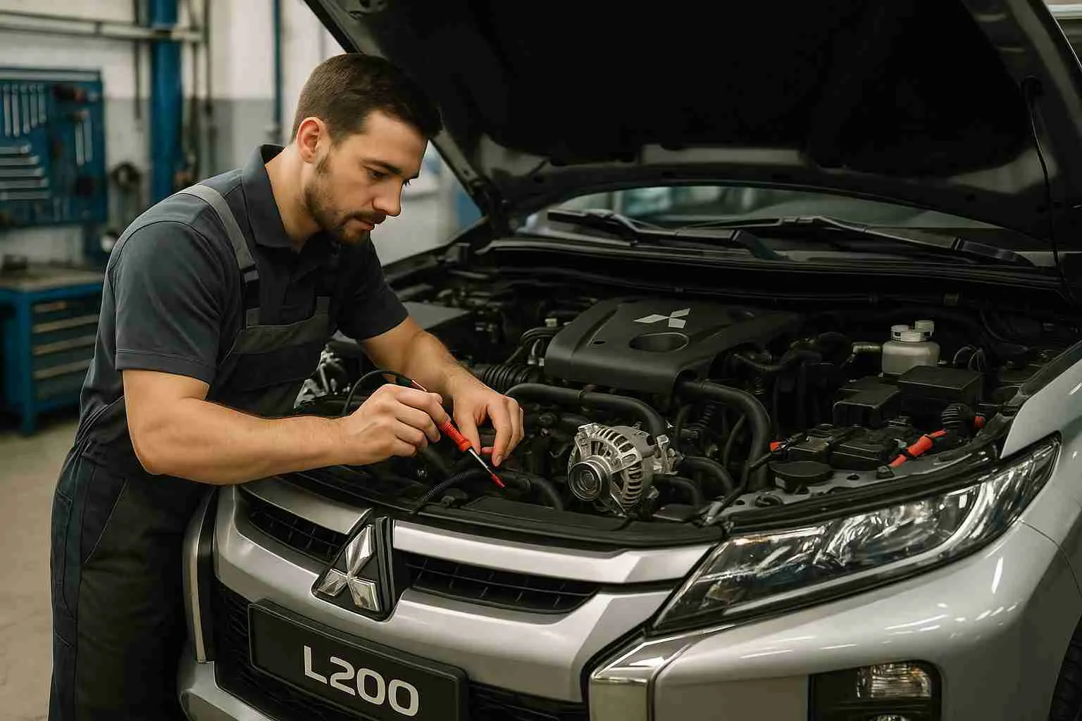 Электрика L200: ремонт фар, стартера и генератора