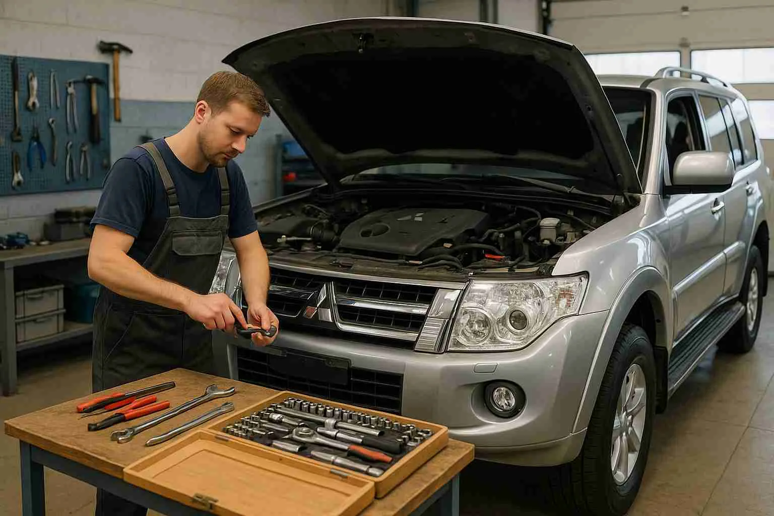 Самостоятельное обслуживание Pajero инструменты и советы новичкам