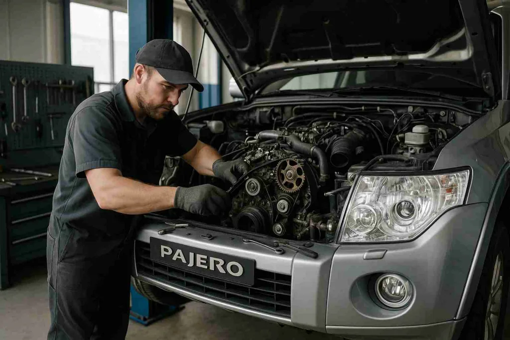 Смена ремня ГРМ на Pajero: когда и как это делать