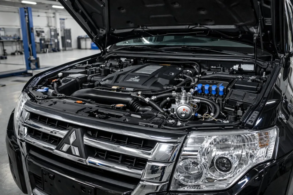 Установка ГБО на бензиновый Pajero: выбор поколения, расход и особенности