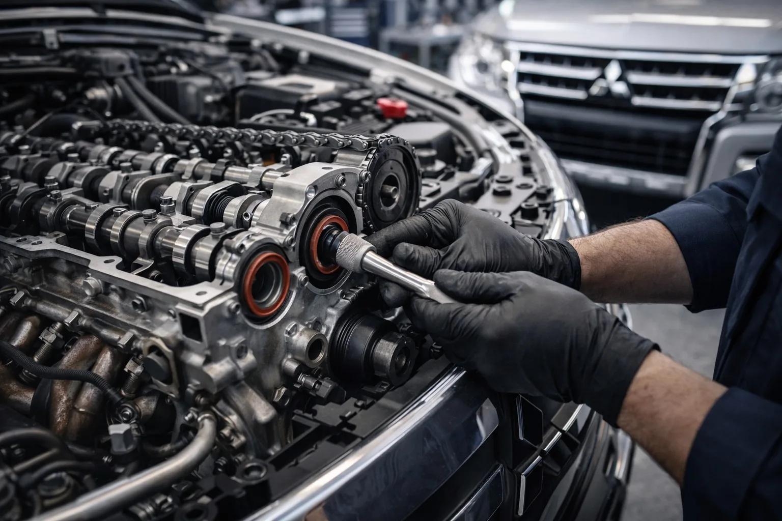 Замена сальников коленвала, распредвала и прокладок ГБЦ