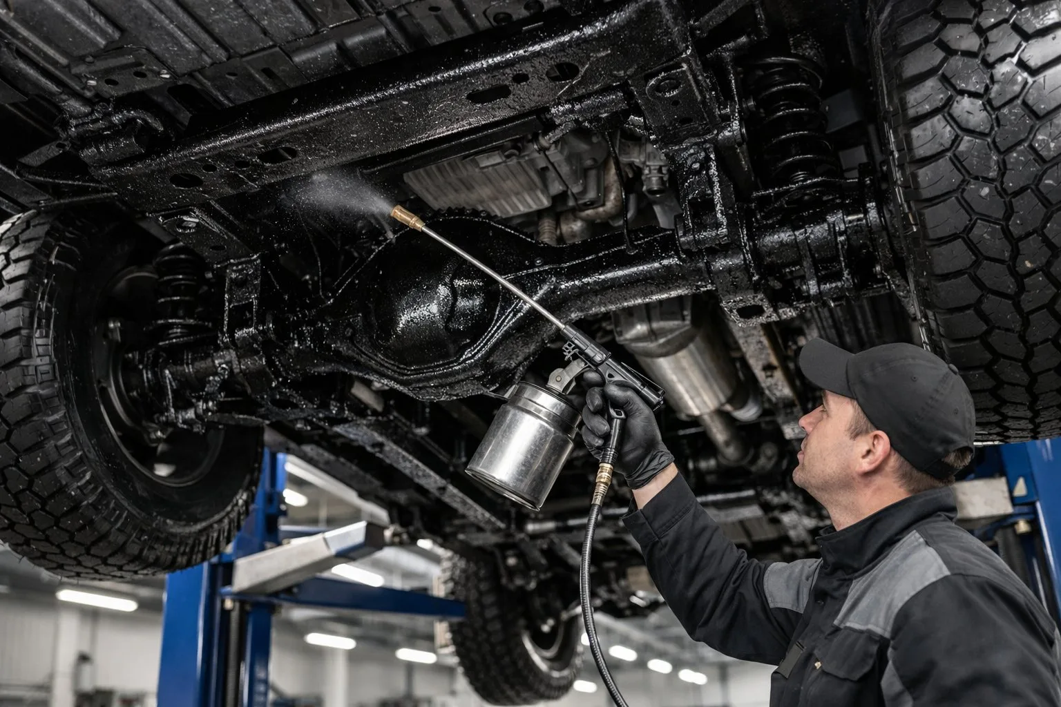 Антикоррозийная обработка рамы и скрытых полостей: материалы и технология