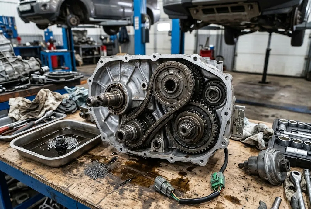 Признаки износа раздаточной коробки Mitsubishi Pajero: на что обратить внимание владельцу