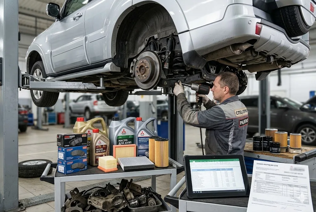 Сколько стоит обслуживание Pajero в год: честный расчет