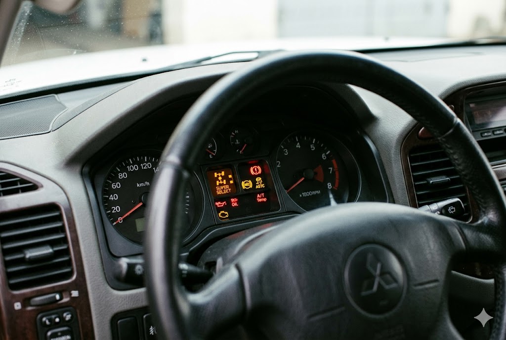 Ошибки на панели Mitsubishi Pajero: расшифровка и что делать