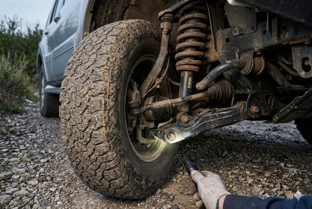 Почему стучит передняя подвеска Pajero 4: 10 типовых причин