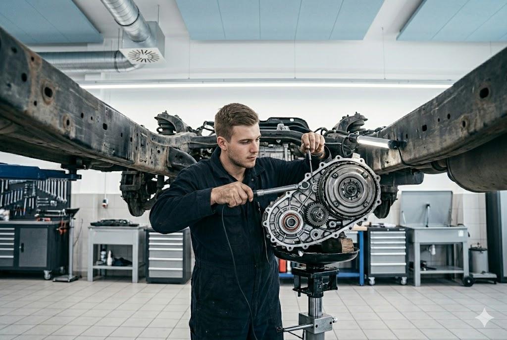 Процесс снятия коробки передач и замена сцепления L200 в гаражных условиях