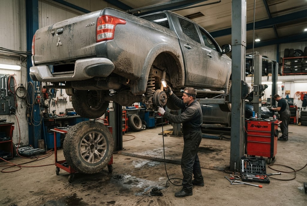 Техническое обслуживание и профессиональный ремонт Mitsubishi L200 в автосервисе